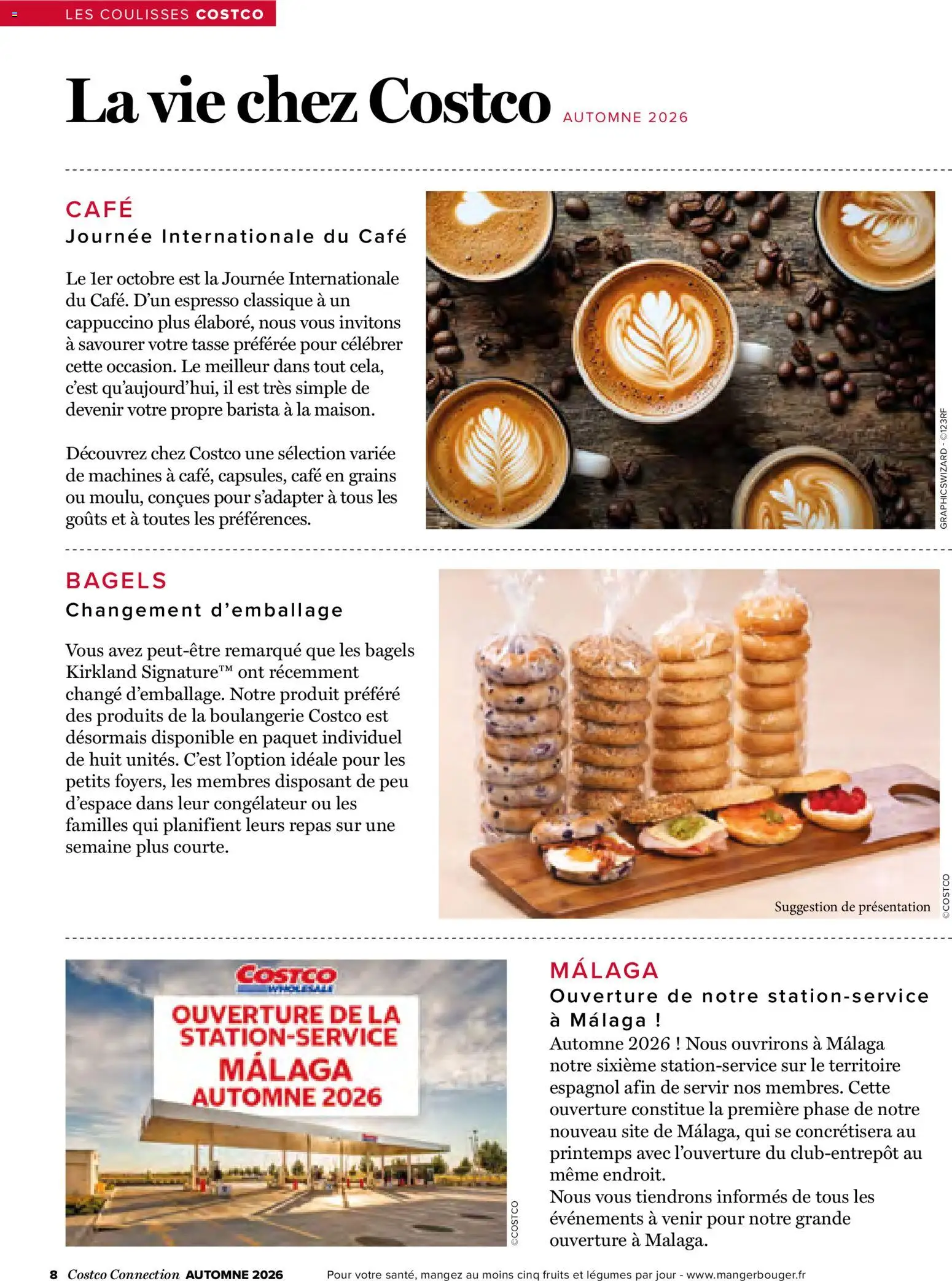 {H1} | Page: 8 | Produits: Congélateur, Cappuccino, Café en grains, Café