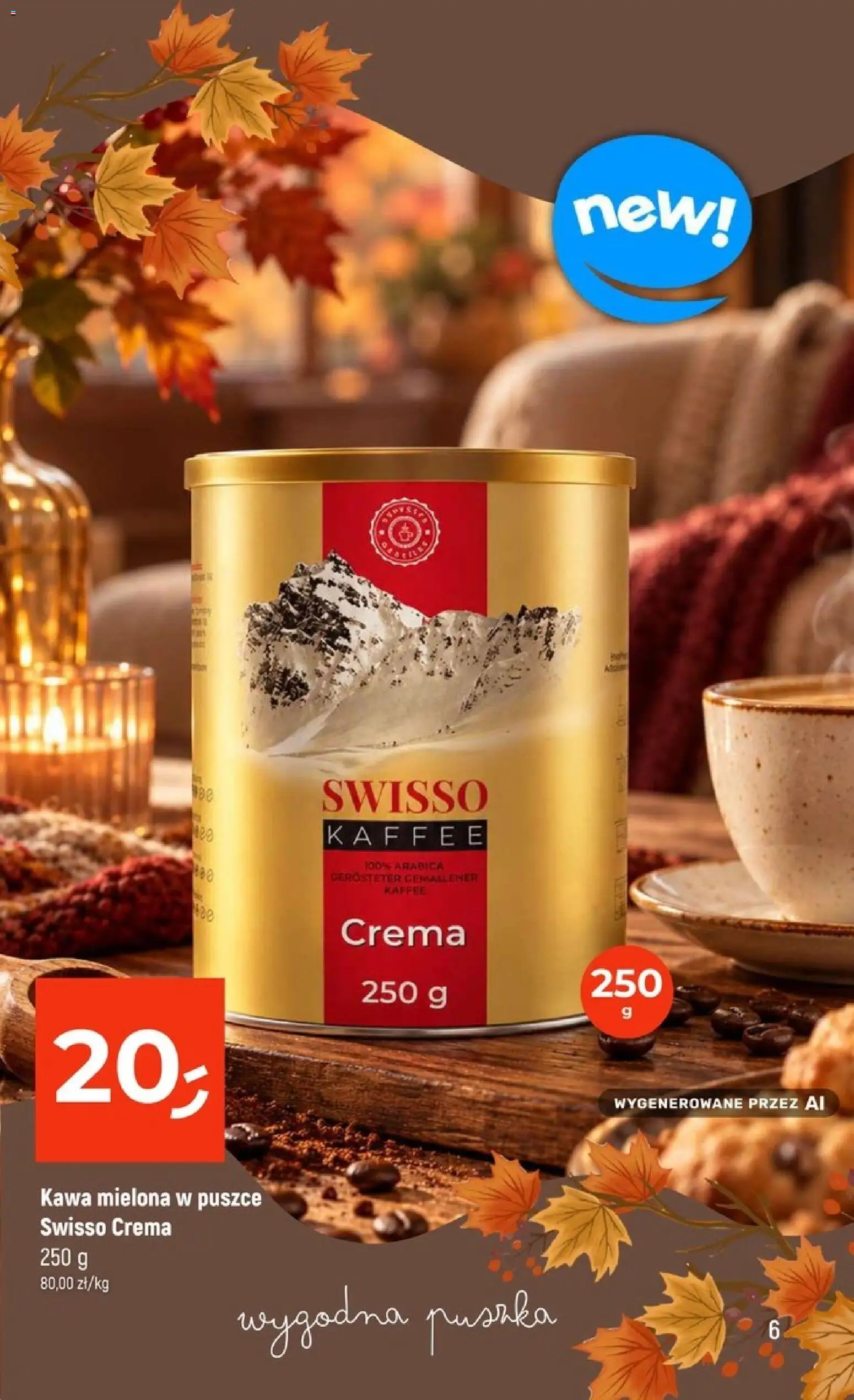 Dealz gazetka - Jesienna Rozgrzewka od 01.10.2026 | Strona: 6 | Produkty: Kawa, Kawa mielona