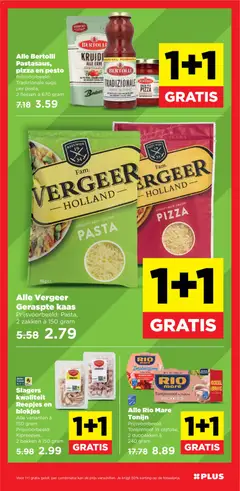 Alle Bertolli Pastasauzen, pizza en pesto, Traditionale sugo per pasta, 2 flessen à 670 gram - Voorbeeld van een folder van Plus, geldig van 14-10-2026 | Pagina: 15