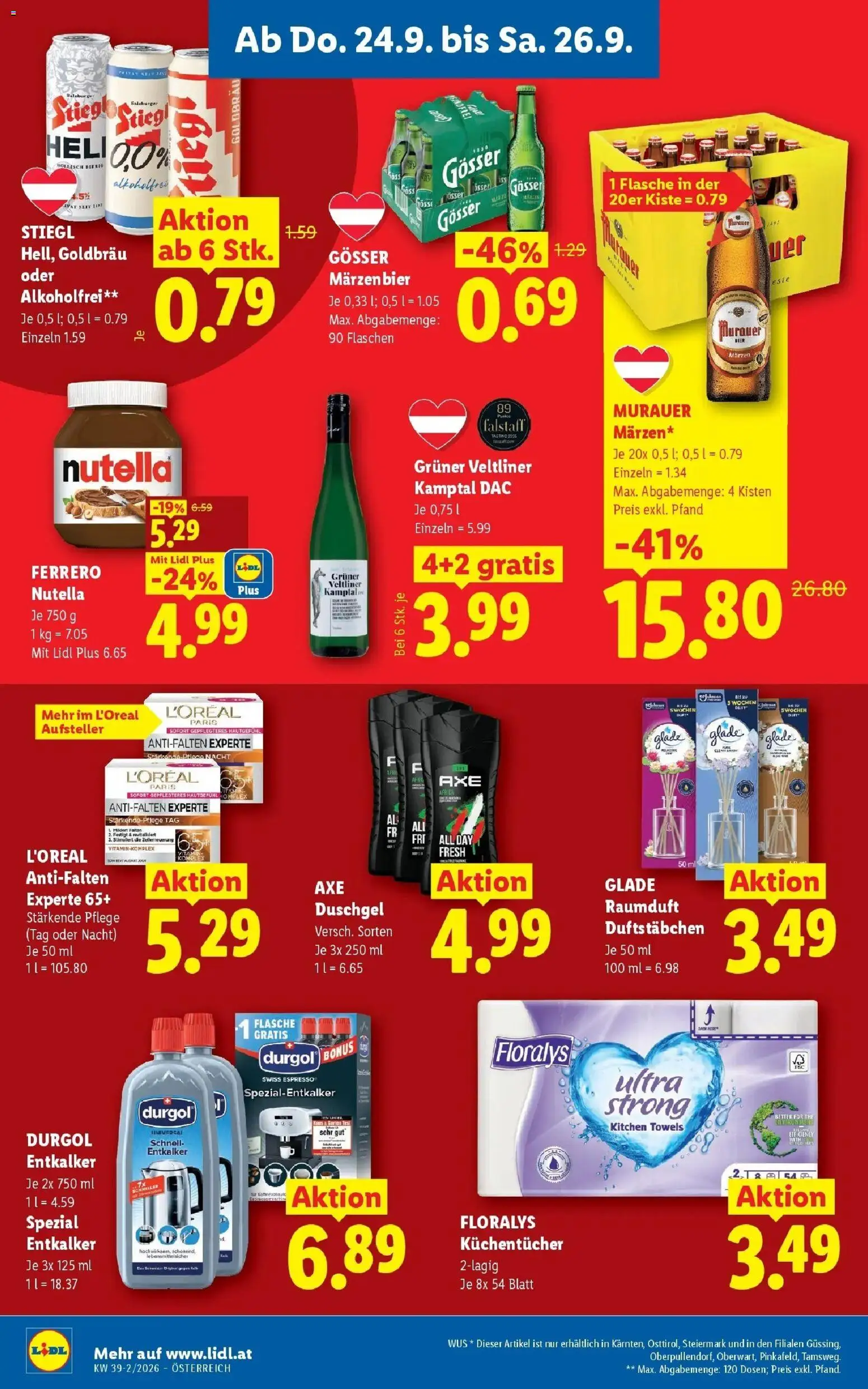 Lidl Flugblatt - Fohnsdorf ab 24.09.2026 - Angebote ab donnerstag | Seite: 18