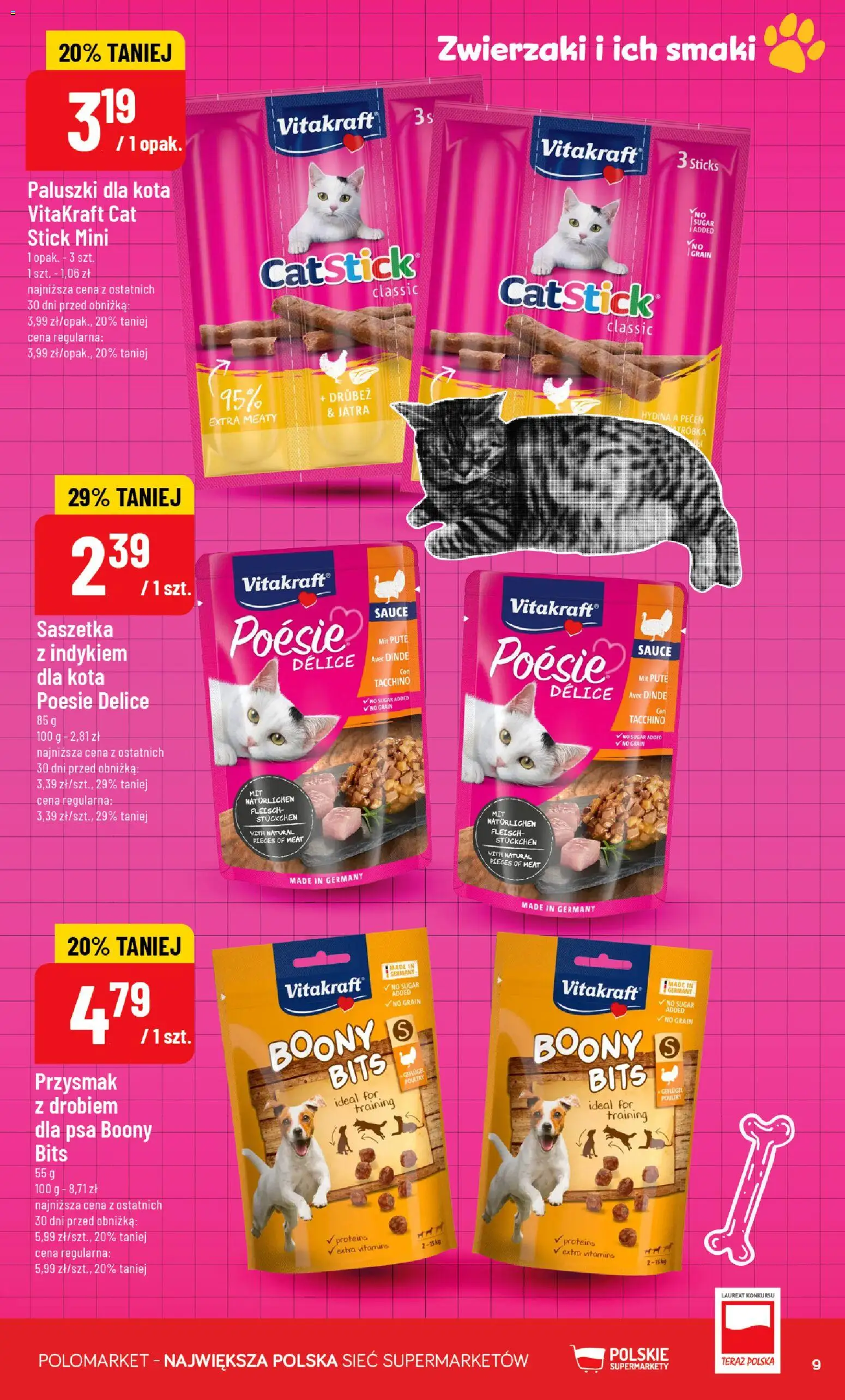 POLOmarket gazetka - Pet Food od 06.05.2026 | Strona: 9
