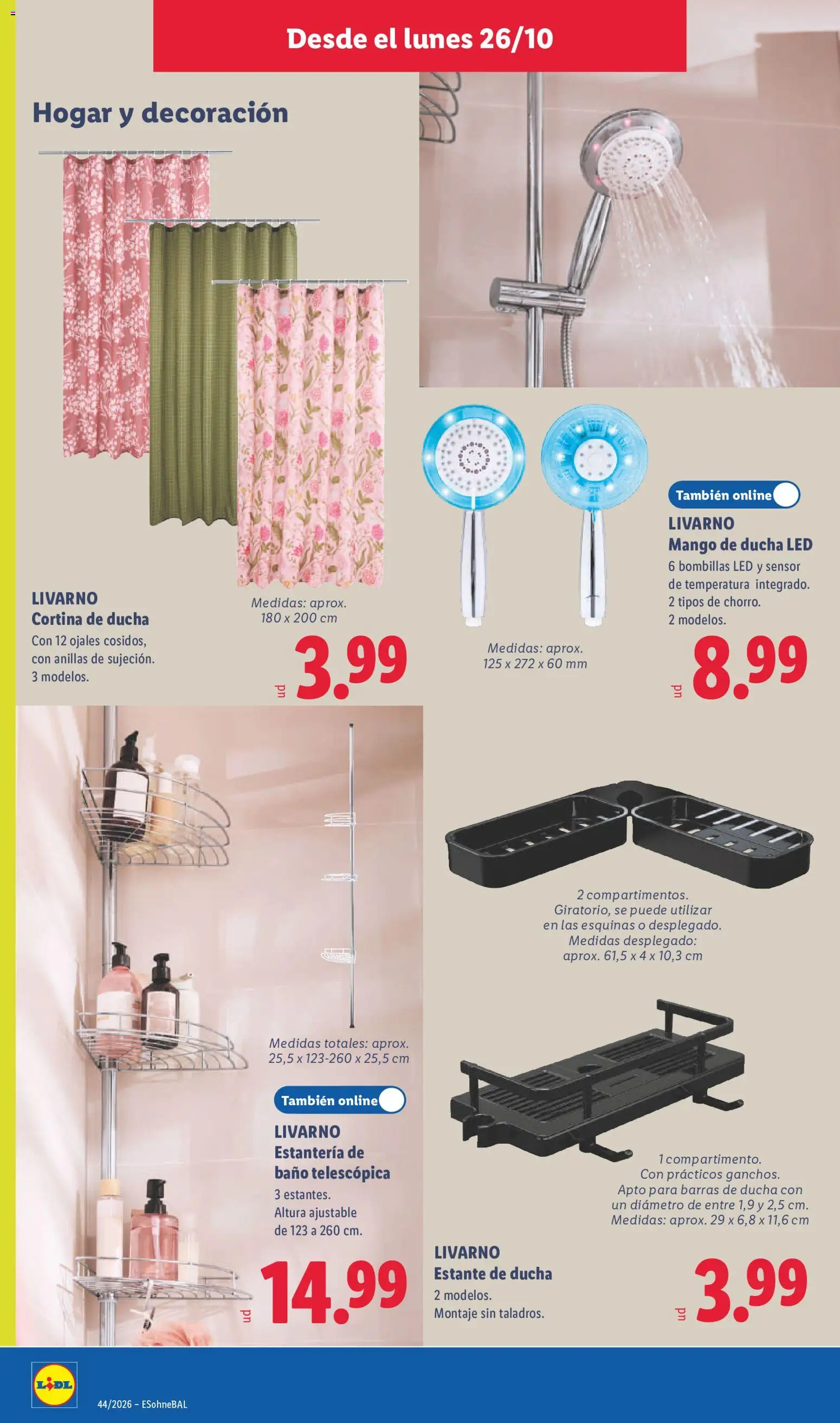 Lidl folleto de bazar │ válido desde el 26/10/2026 | Página: 16