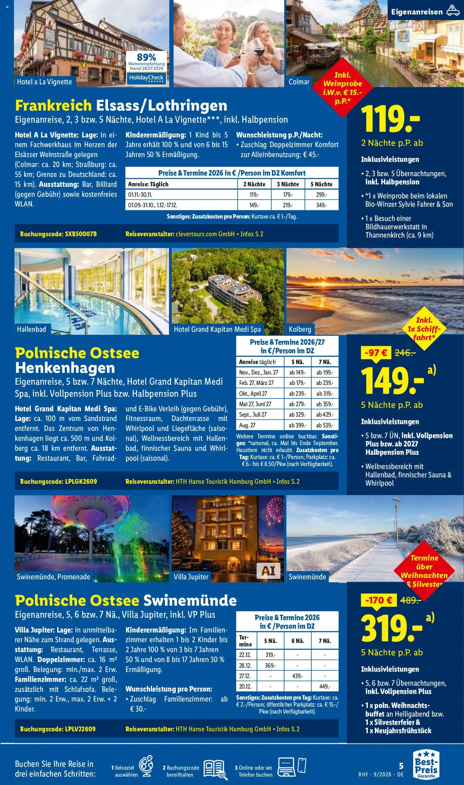 Lidl Reisen Prospekt – gültig ab 29.08.2026 | Seite: 5 | Produkte: Telefon