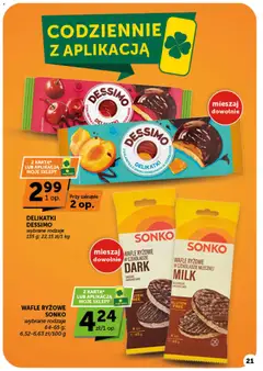 Pogląd oferty "ABC gazetka" - ważna od 08.10.2026 | Strona: 21 | Produkty: Wafle, Wafle ryżowe