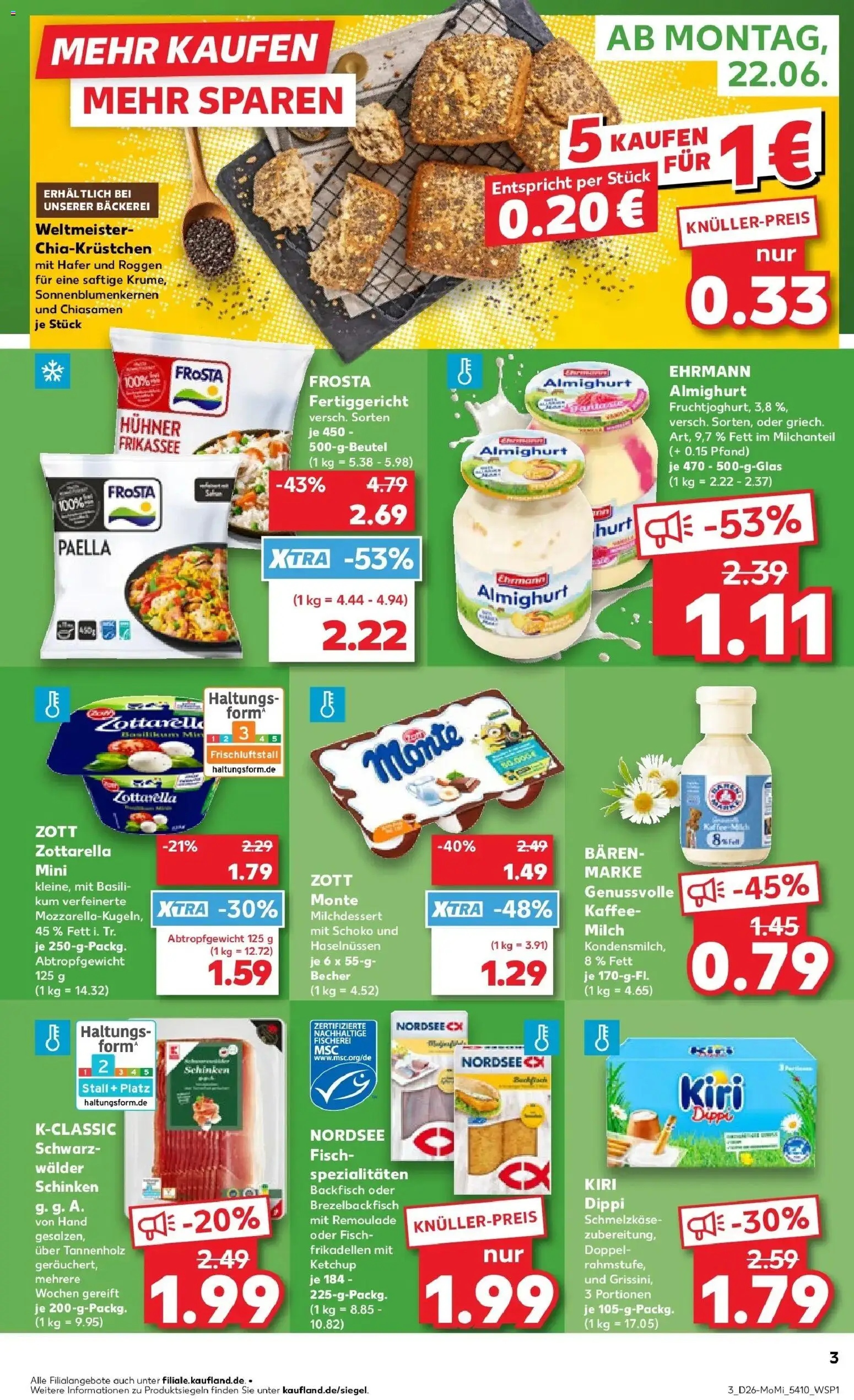 Kaufland Prospekt Waldkraiburg – gültig ab 22.06.2026 | Seite: 3