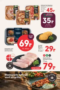 Spar - Tilbudsavis uge 32 gyldig fra 31/07/2026 | Side: 5 | Produkter: Salami, Pizza, Frikadeller