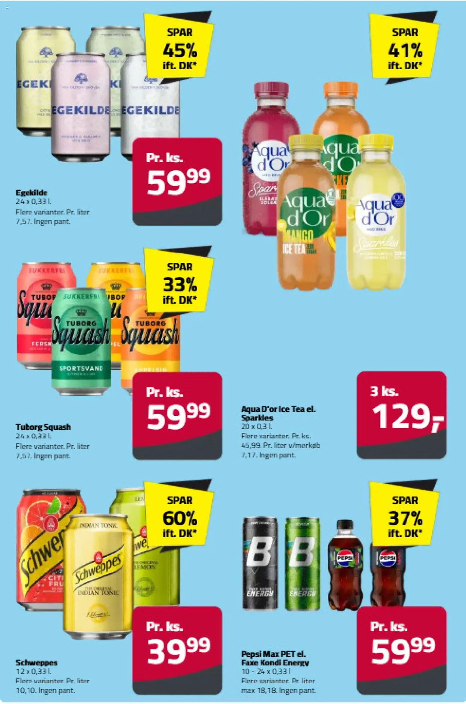 Fleggaard tilbudsavis – gyldig fra 24/06/2026 | Side: 5 | Produkter: Faxe Kondi, Pepsi, Pepsi Max, Tuborg Squash