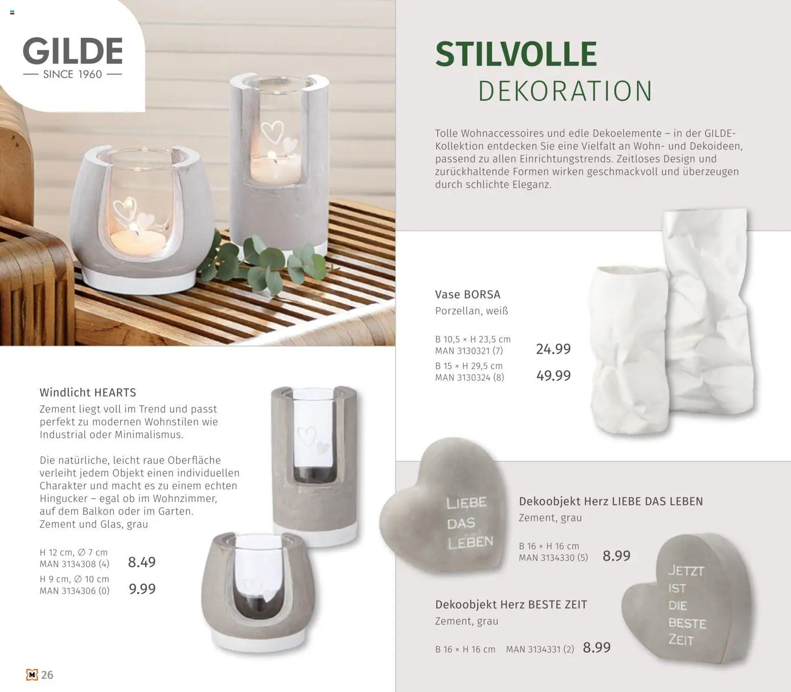 Müller Haushaltskatalog – gültig ab 01.10.2026 | Seite: 26 | Produkte: Vase