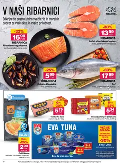 Mercator katalog akcije – veljaven od 17.09.2026 | Stran: 10 | Izdelki: Oslič, Tuna, Klapavice