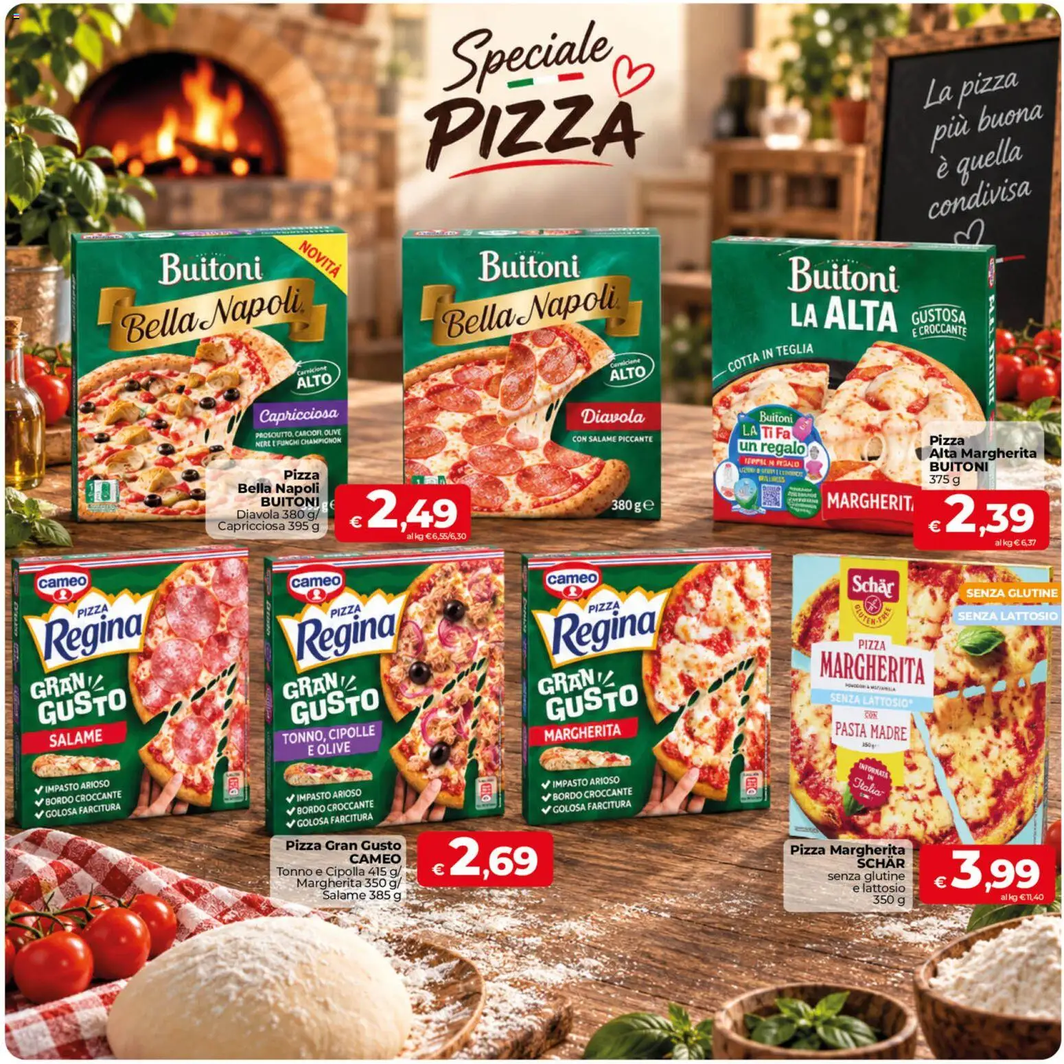 Volantino COOP del 02/10/2026 | Pagina: 11 | Prodotti: Senza glutine, Salame, Pizza, Tonno