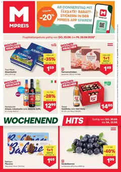 MPREIS Saalbach ab 20.08.2026 gültig