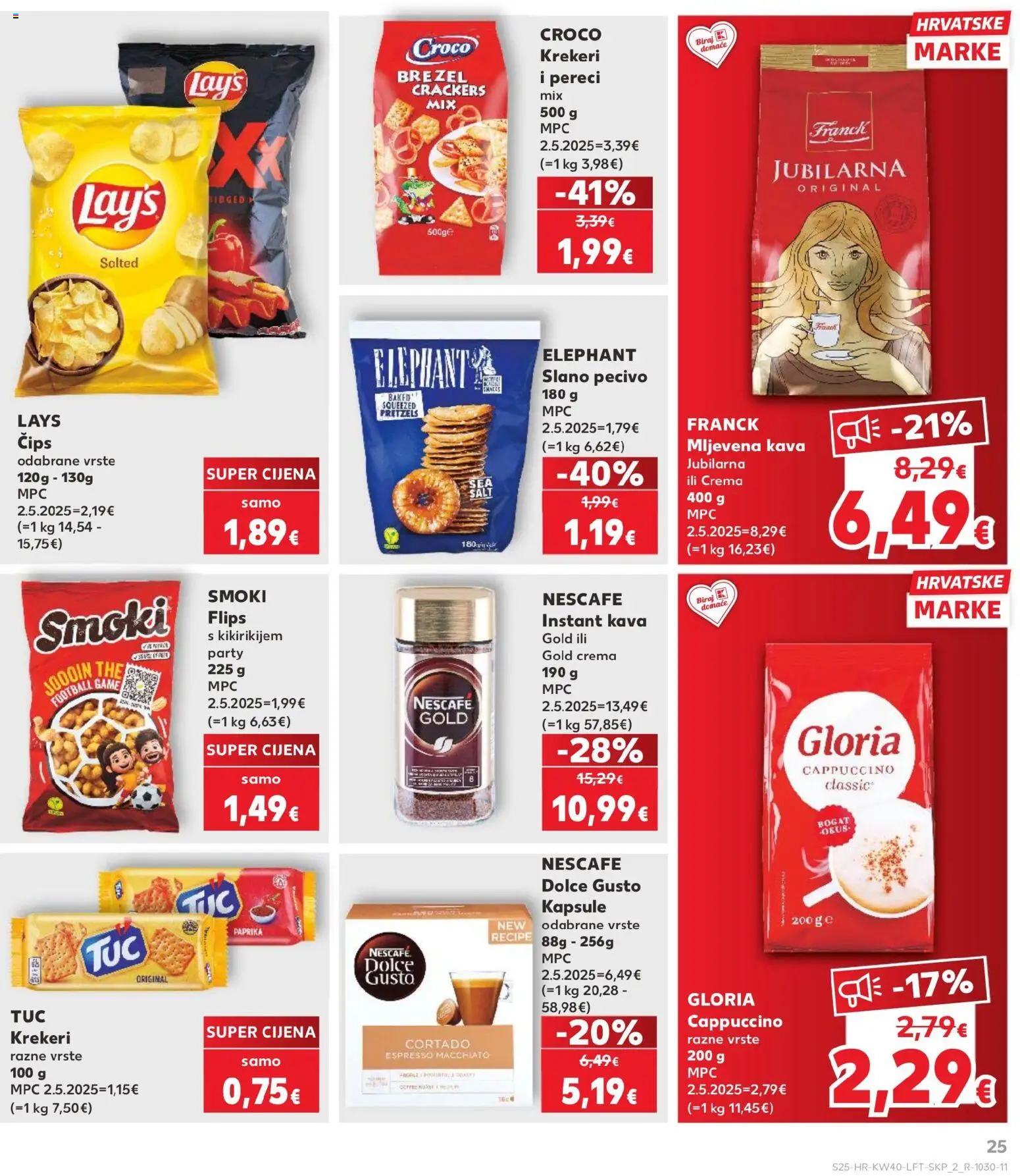 Kaufland HR akciós ujság - amely érvényes a következő dátumtól: 2026.09.30. | Oldal: 25
