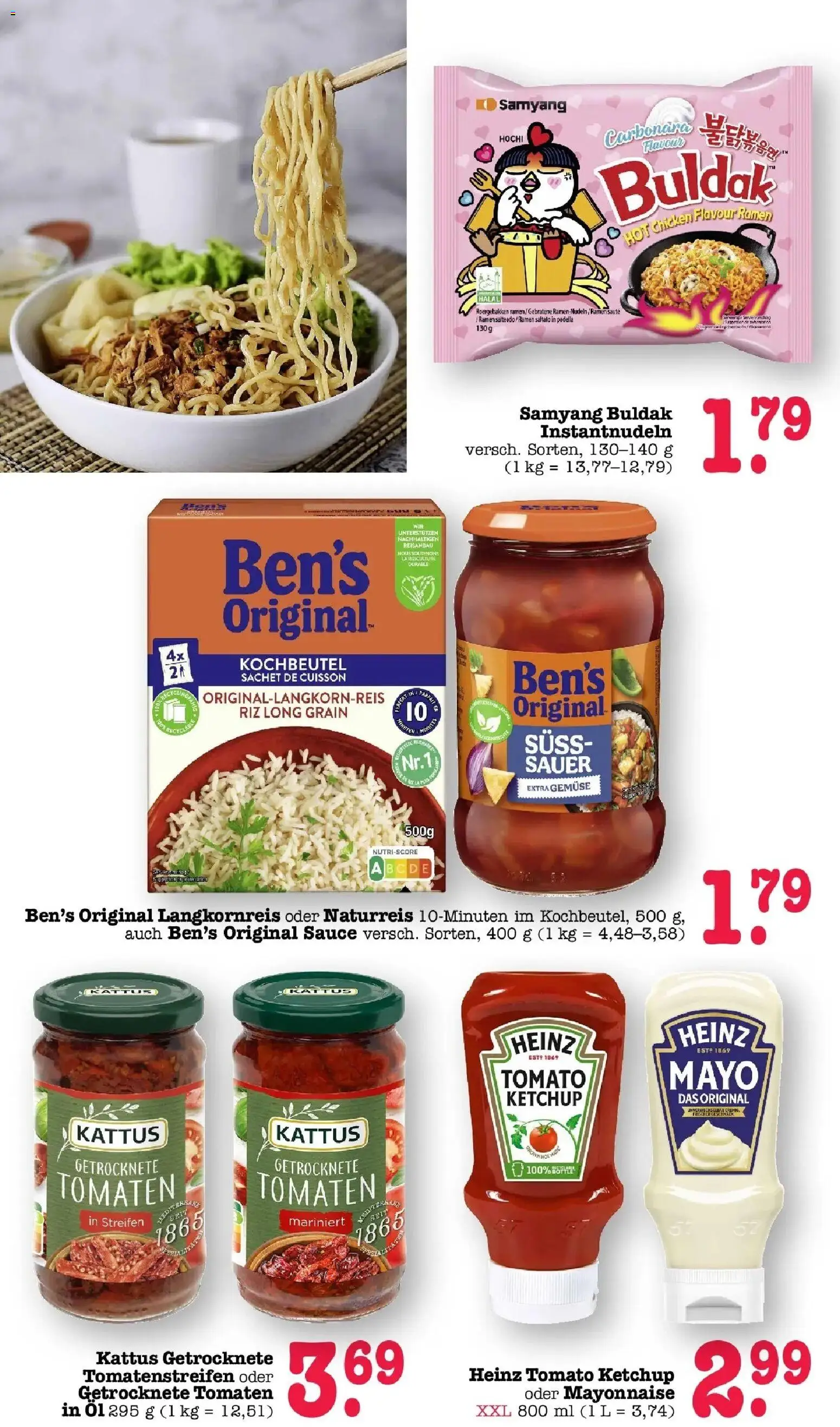 Edeka Prospekt Heidelberg – gültig ab 27.07.2026 | Seite: 35 | Produkte: Tomaten, Mayonnaise, Ketchup