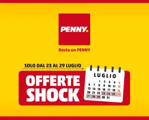 Anteprima del volantino PENNY volantino Offerte Shock valido a partire dal 23/07/2026