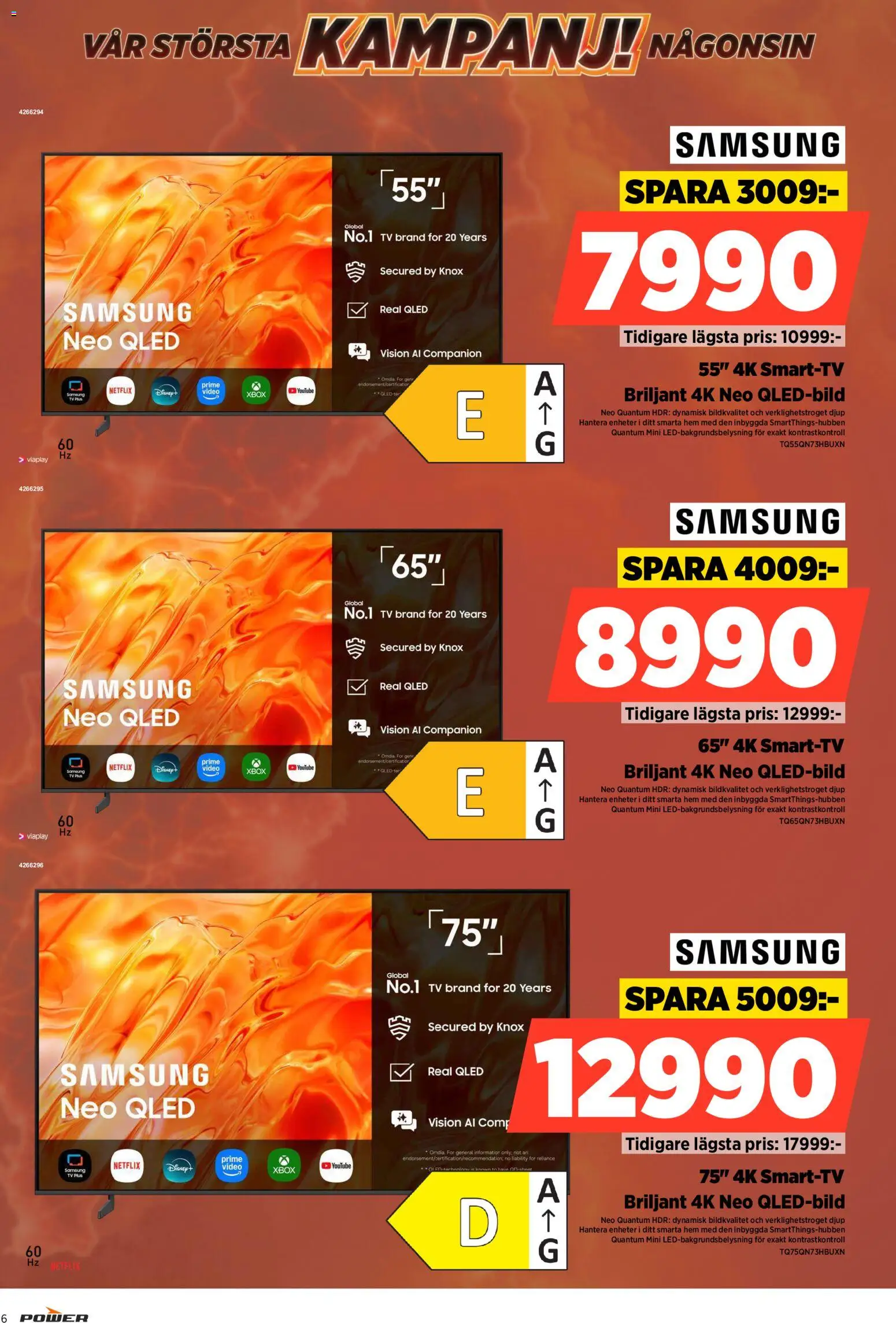 Power reklamblad aktuell från 31/08/2026 | Sida: 6 | Produkter: Tv, Xbox