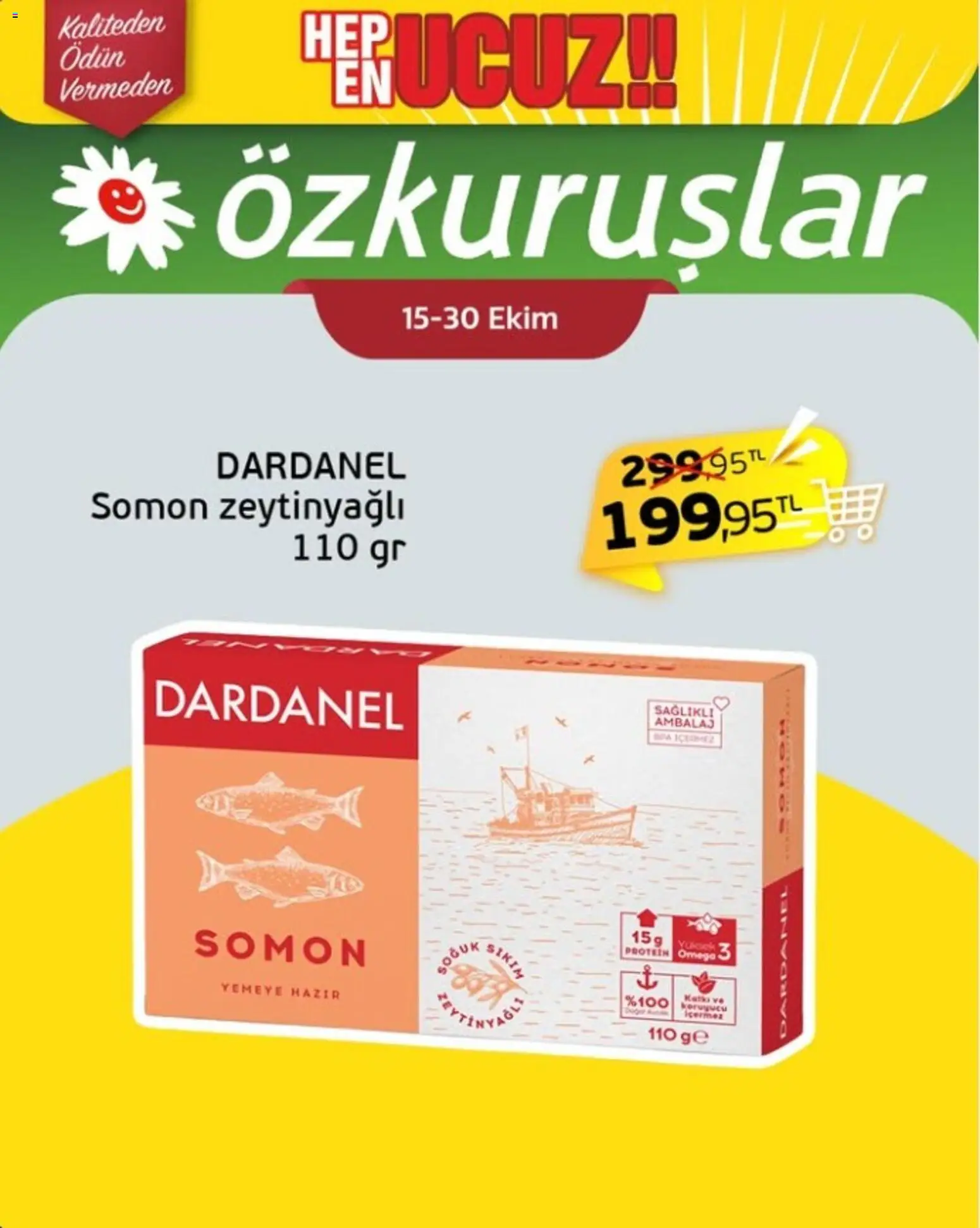 Özkuruşlar İndirim - 14 Ekim 2026 tarihinden itibaren geçerlidir | Sayfa: 5 | Ürünler: Somon