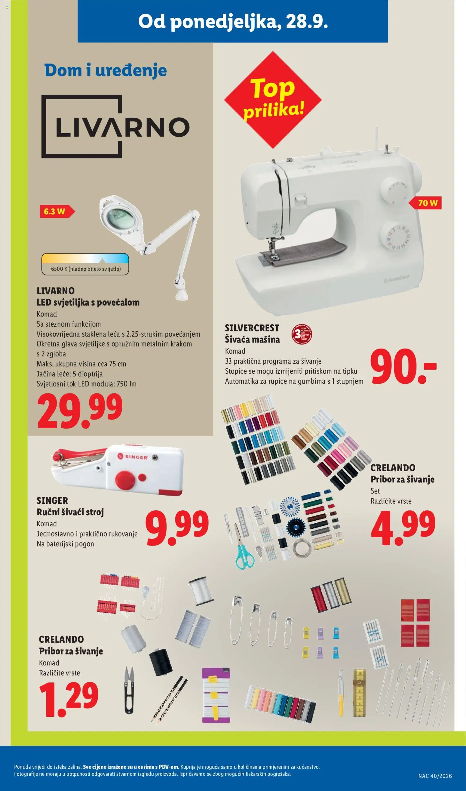 Lidl katalog | vrijedi od 28.09.2026 | Stranica: 35