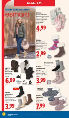 CRIVIT, Winter-, handschuhe, Warm gefüttert, Grössen: 7 - 10*, Pro Paar ab 29.10.2026 gültig | Seite: 36 | Produkte: Handschuhe