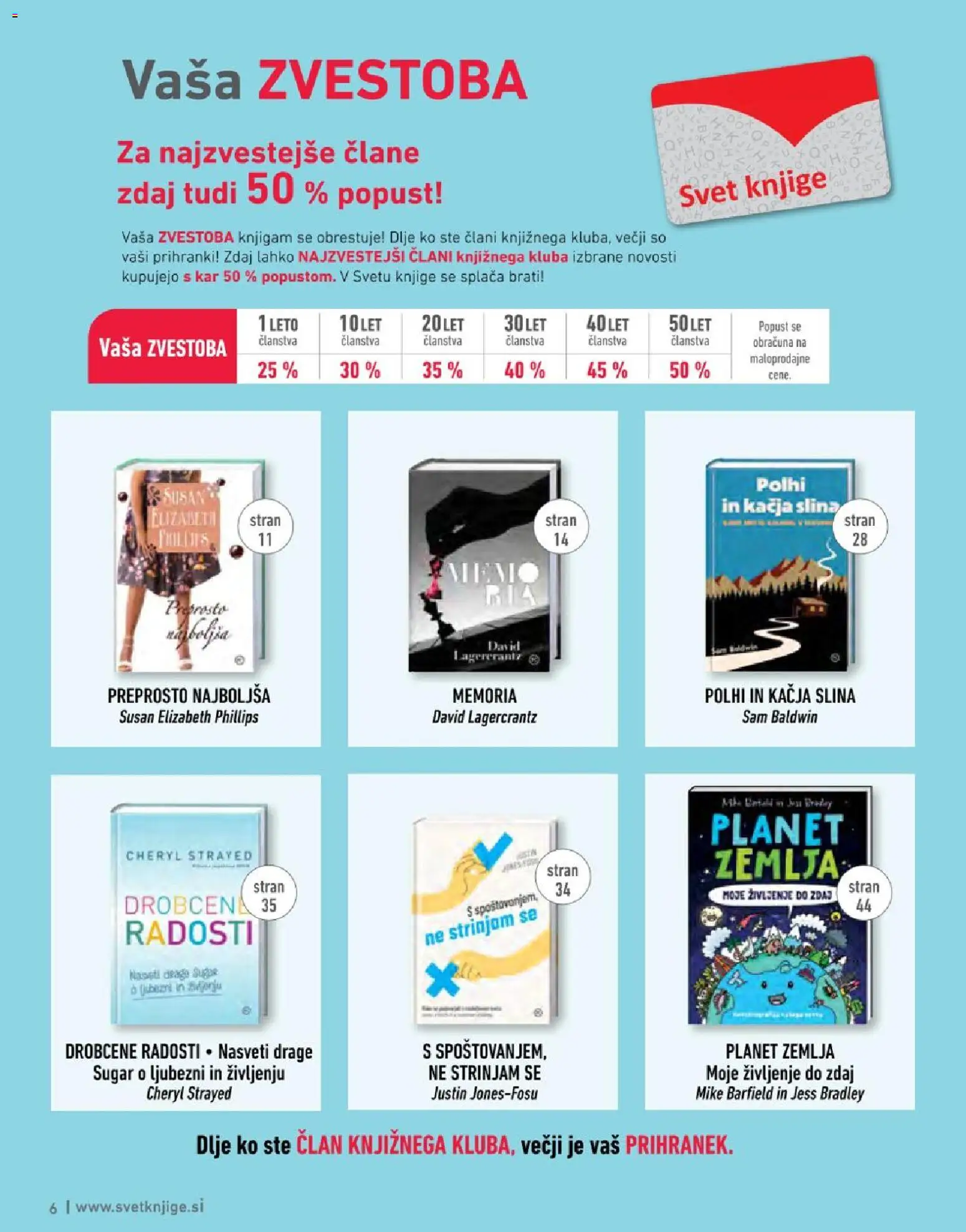 Novi Svet knjige katalog ponudbe – veljaven od 20.07.2026 | Stran: 6 | Izdelki: Žemlja