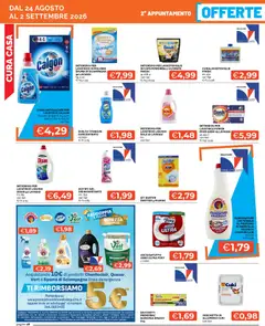 Anteprima del volantino Mercatò volantino valido a partire dal 24/08/2026 | Pagina: 18 | Prodotti: Anticalcare, Lavatrice, Lavastoviglie, Alluminio