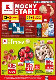 Pogląd oferty "Kaufland gazetka - Mocny start" - ważna od 07.09.2026