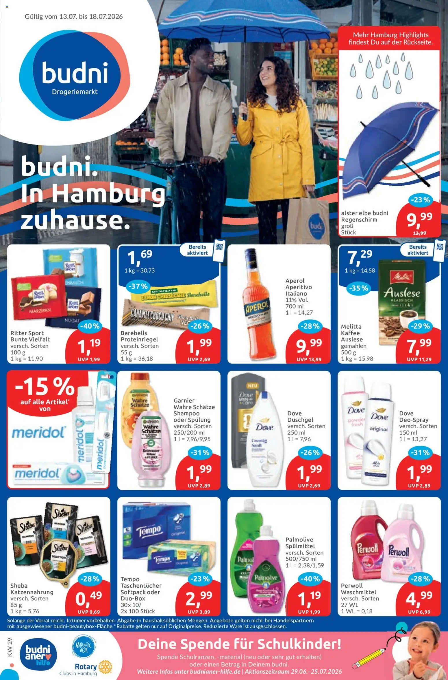 Budni Prospekt (ab 13.07.2026) zum Blättern catalogue cover
