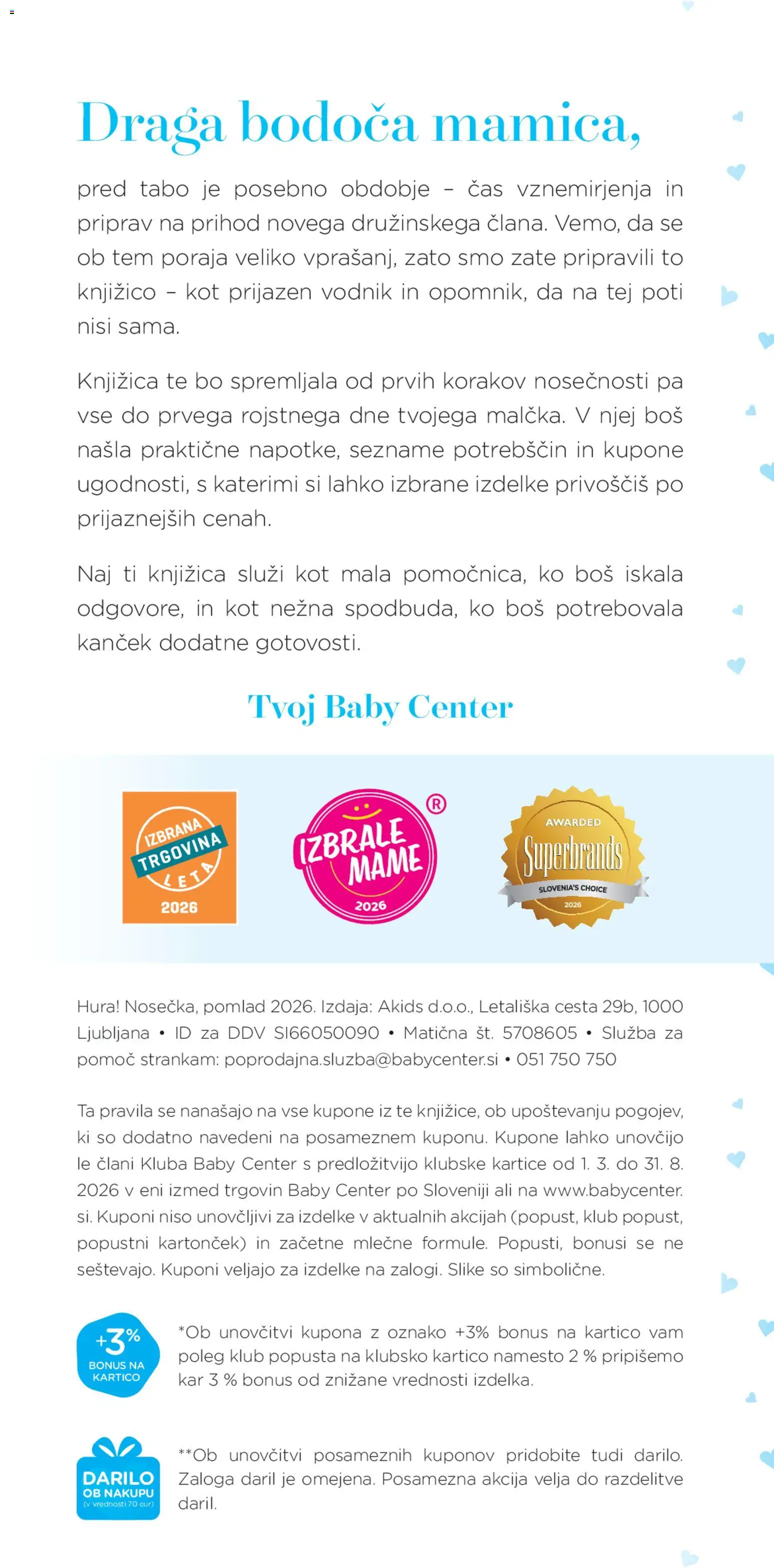 Novi Baby center katalog ponudbe – veljaven od 08.07.2026 | Stran: 3