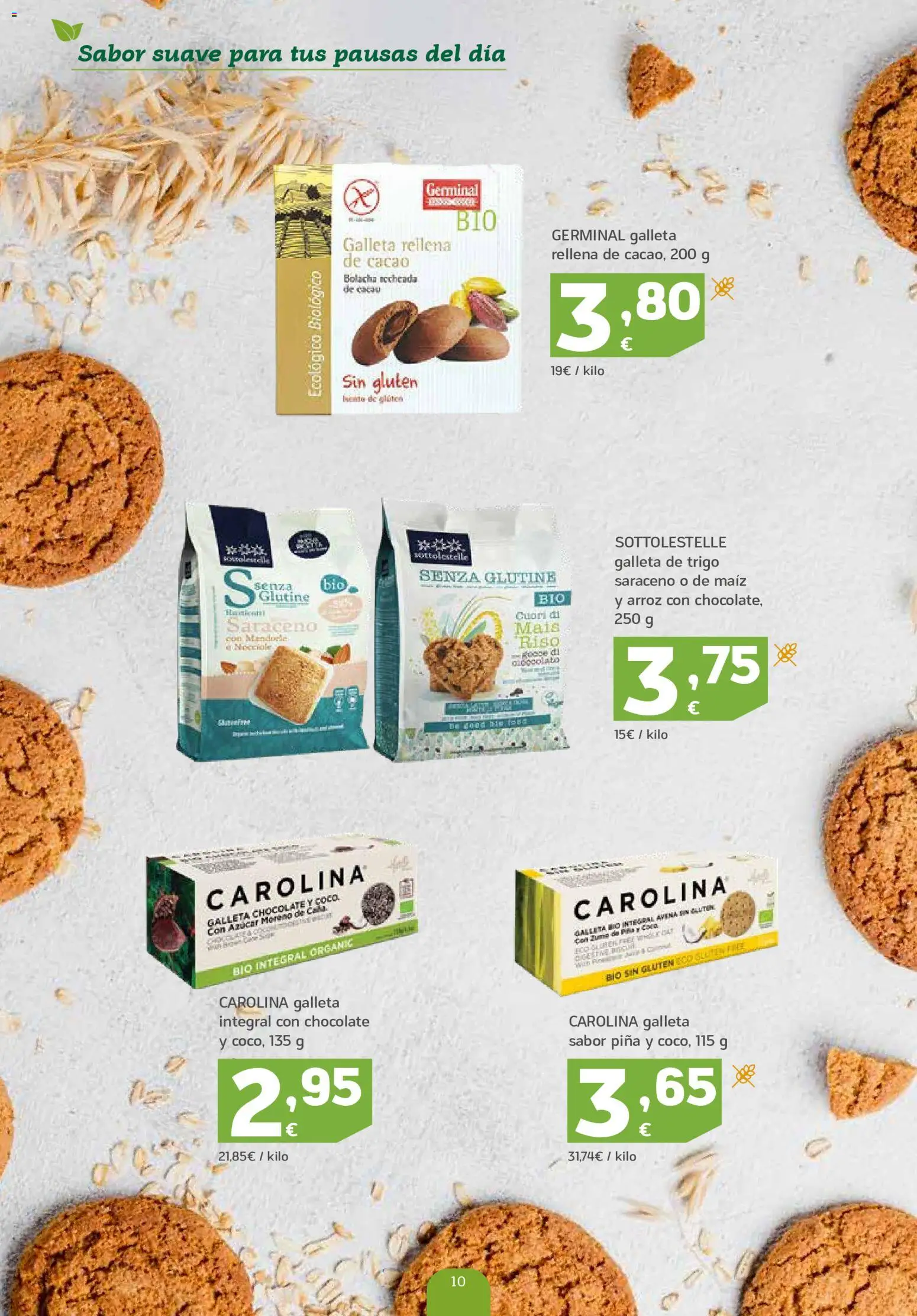 HiperDino Productos Ecológicos │ válido desde el 23/10/2026 | Página: 10 | Productos: Chocolate, Arroz, Azúcar, Cacao