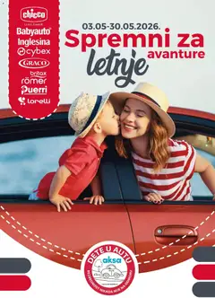 Aksa katalog Spremni za ljetne avanture  - pregled Aksa kataloga - važi od 03.05.2026