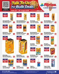 Africa Cash & Carry specials catalogue – valid from 20/08/2026 | Page: 59