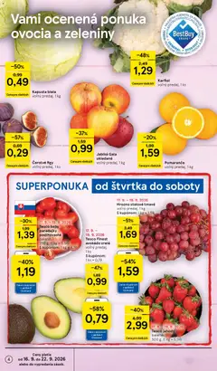 Tesco leták platný od 16.09.2026 | Strana: 4