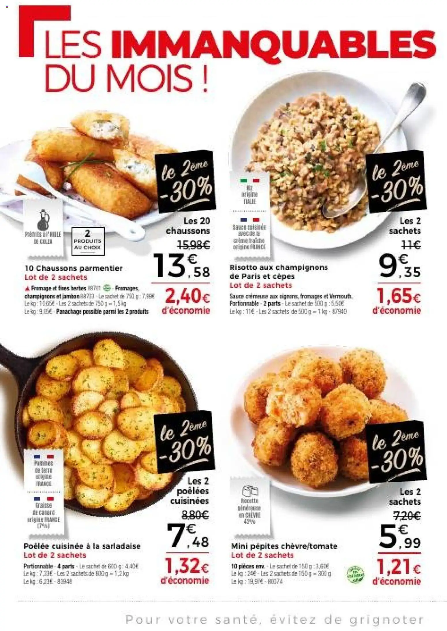 {H1} | Page: 8 | Produits: Canard, Fromage, Jambon, Chaussons
