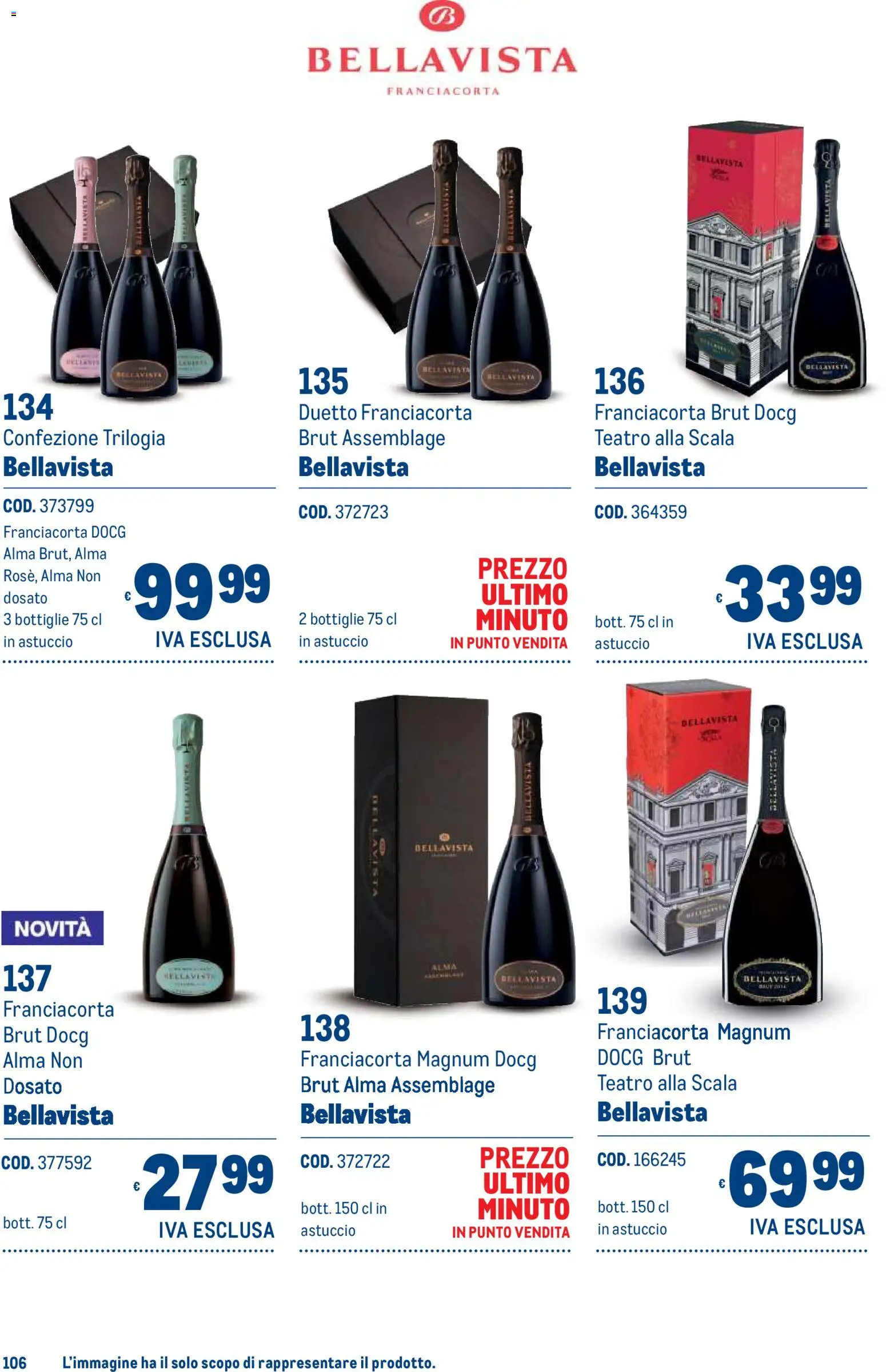 Volantino Metro del 19/10/2026 | Pagina: 106 | Prodotti: Magnum, Scala, Astuccio