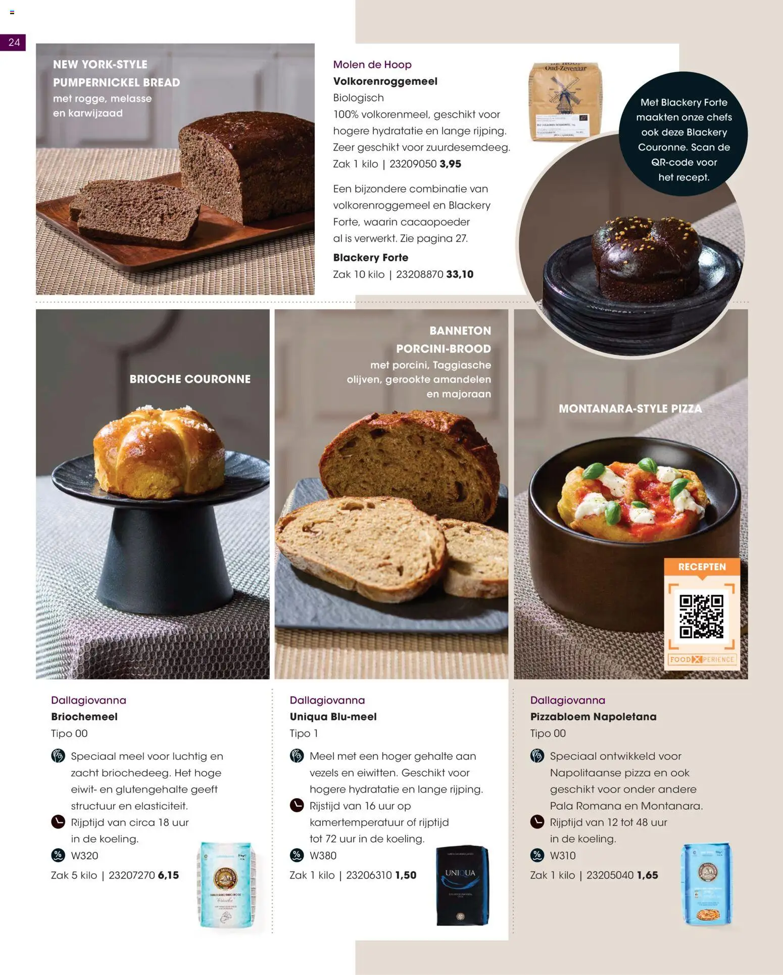 {H1} | Pagina: 24 | Producten: Pizza, Brioche, Zak, Amandelen