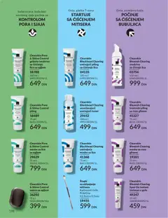 Clearskin Pore & Shine Control maska za lice sa ugljem, Maska za lice sa ugljem - pregled AVON kataloga - važi od 01.05.2026 | Strana: 118