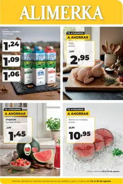 Vista previa Alimerka folleto Castilla y León válido desde el 24/08/2026