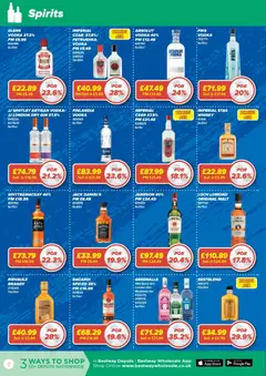 Preview of Bestway - The Big Deals Brochure valid from 19/06/2026 | Page: 8 | Products: Szeder, Gin, Vodka, Whiskey