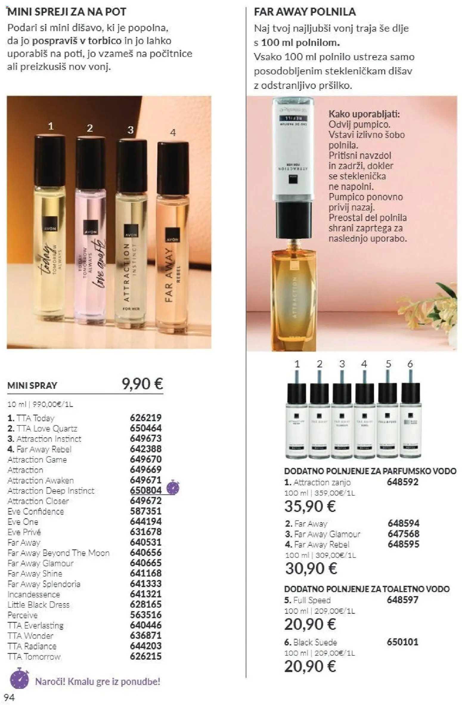 Novi Avon katalog ponudbe – veljaven od 01.10.2026 | Stran: 94