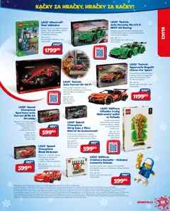 Náhled letáku Sparkys katalog Vánoce 2026 od 01.10.2026 | Strana: 65 | Produkty: Hodiny, LEGO, Bugatti, Hračky