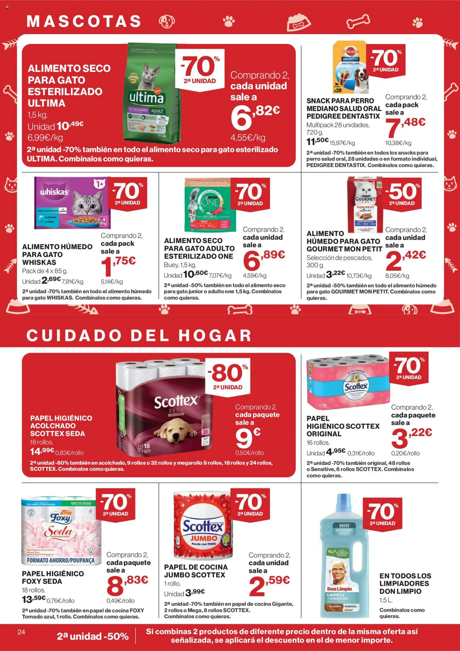 Supercor folleto │ válido desde el 30/07/2026 | Página: 24 | Productos: Papel higienico, Cocina