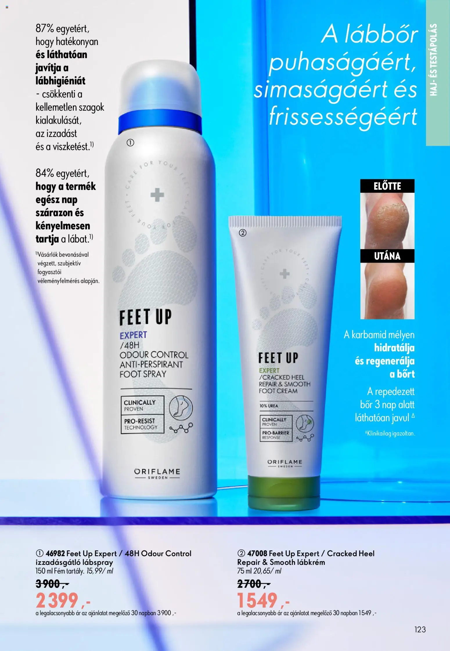 Oriflame akciós ujság - amely érvényes a következő dátumtól: 17.06.2026 | Oldal: 123 | Termékek: Bor, Izzadásgátló