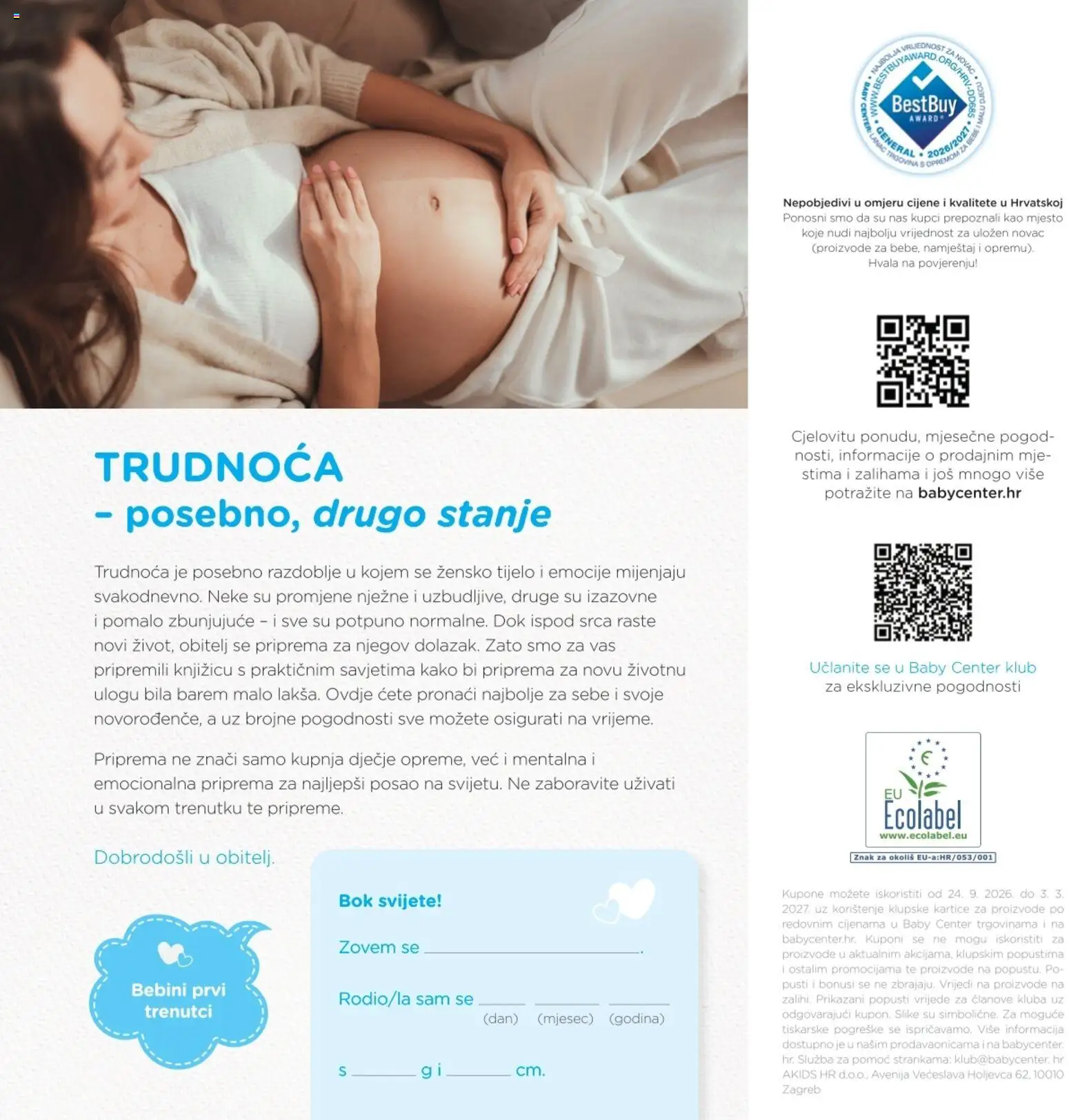 Baby Center katalog | vrijedi od 24.09.2026 | Stranica: 2