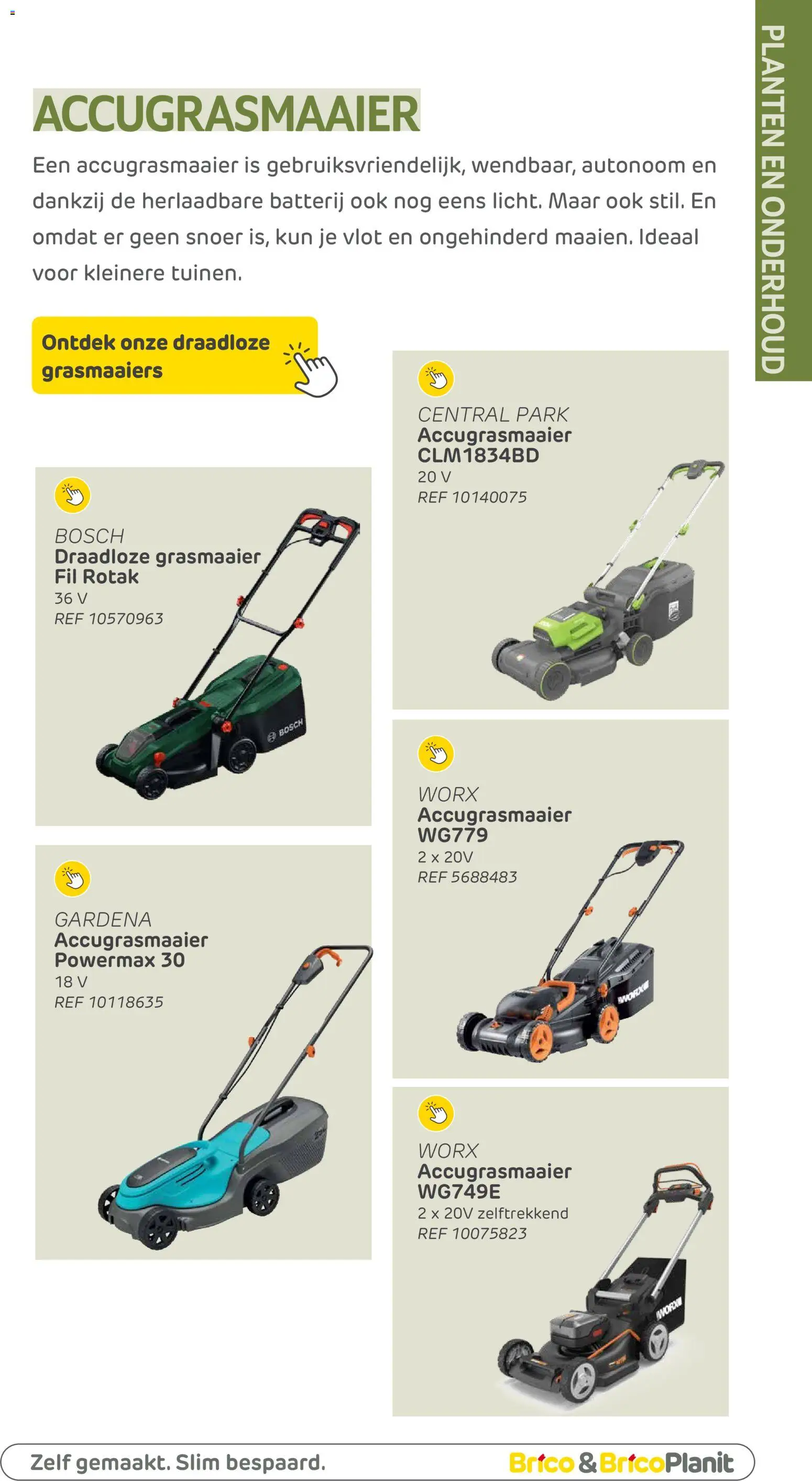 {H1} | Pagina: 172 | Producten: Batterij, Grasmaaier