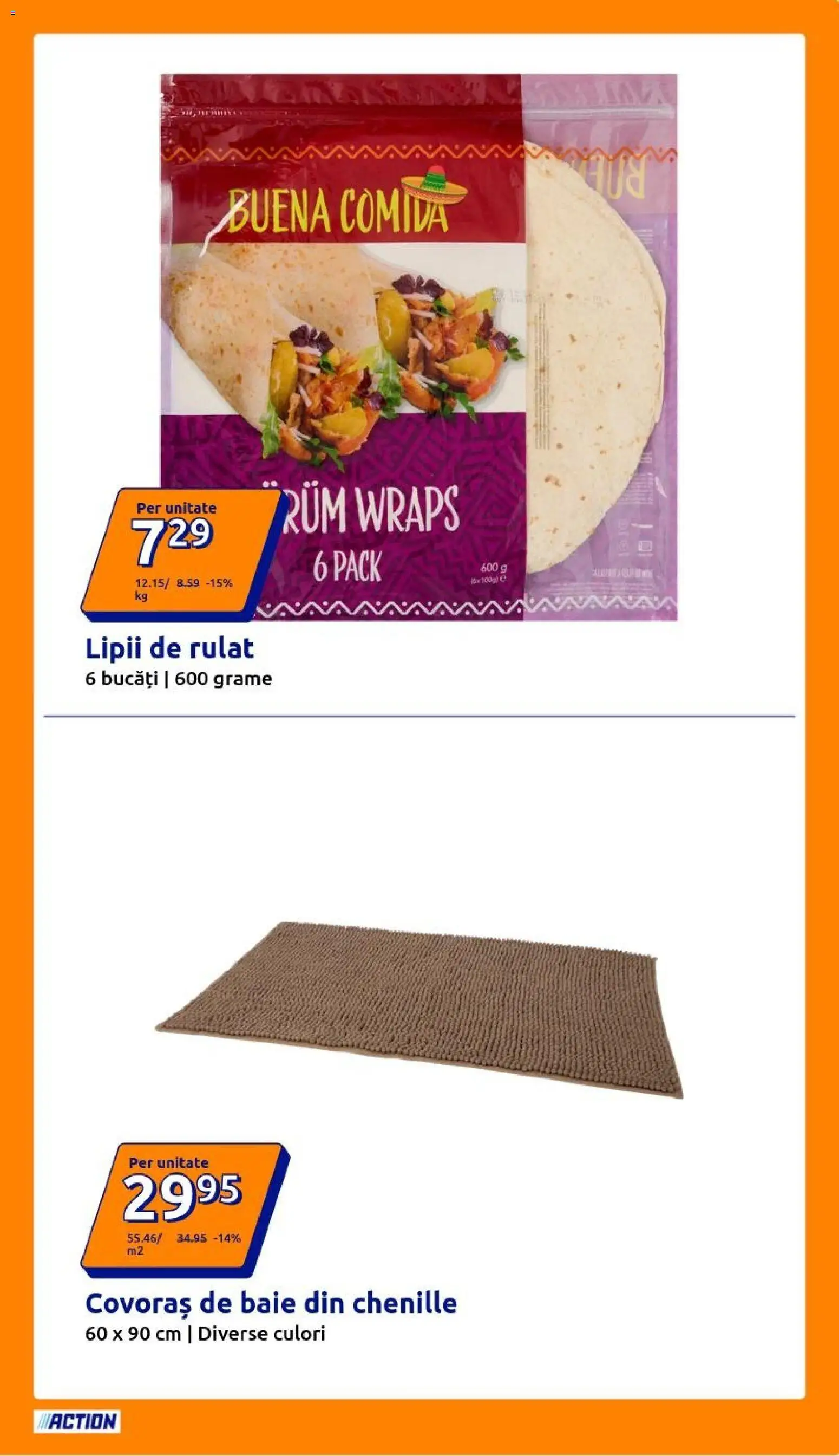 Noul catalog ACTION – valabil de la 28.10.2026 | Pagină: 9 | Produse: Covoraș de baie