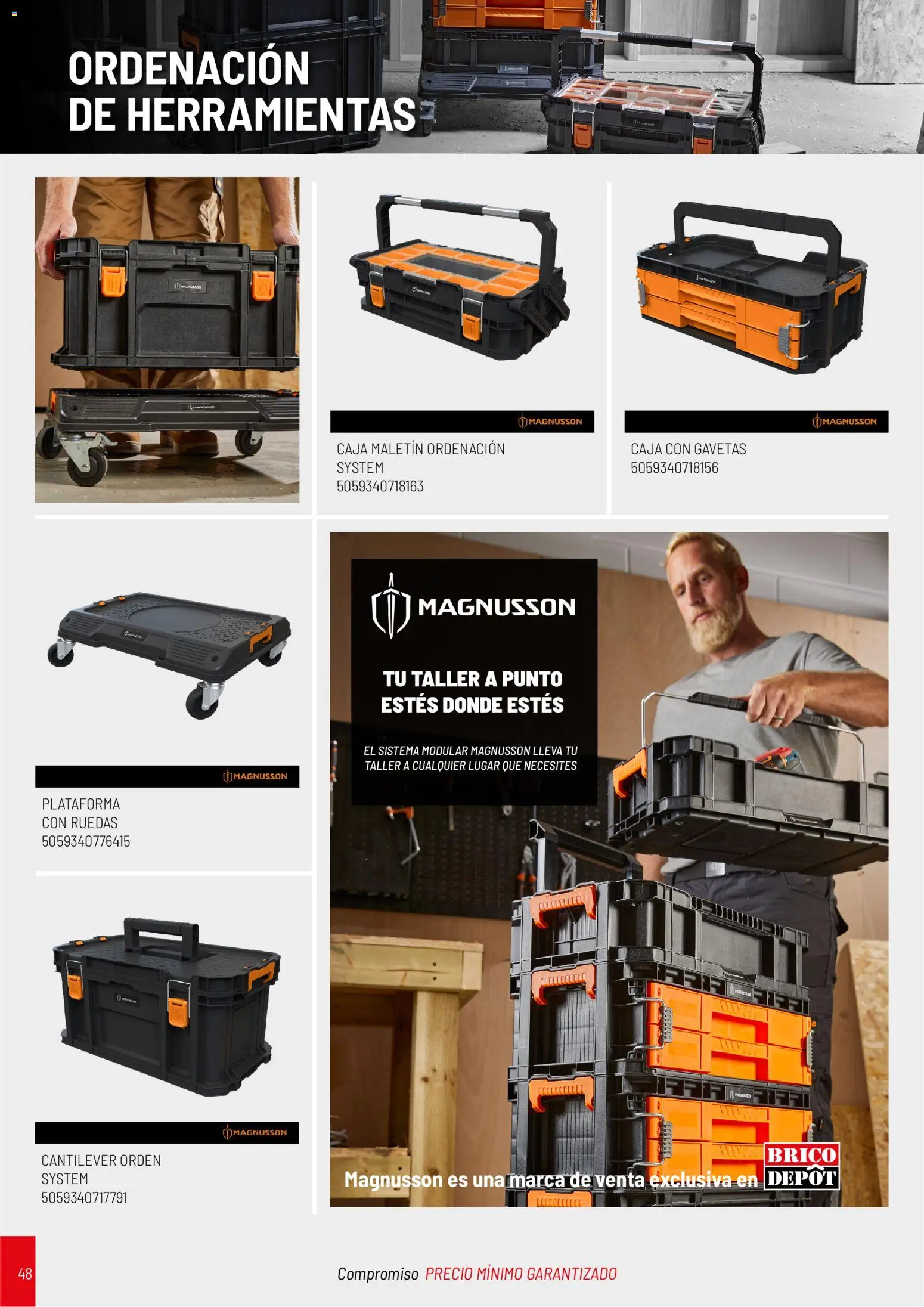 Brico Depôt Catalogo de Herramientas │ válido desde el 07/10/2026 | Página: 48 | Productos: Herramientas, Caja