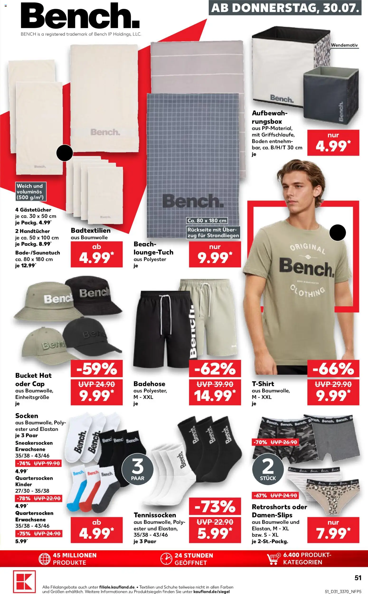 Kaufland Prospekt Rostock – gültig ab 30.07.2026 | Seite: 51 | Produkte: Socken