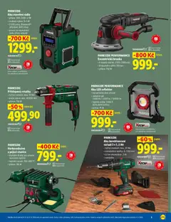 Náhled letáku Lidl magazín od 14.09.2026 | Strana: 3 | Produkty: Parkside, Příklepová vrtačka, Adaptér, USB