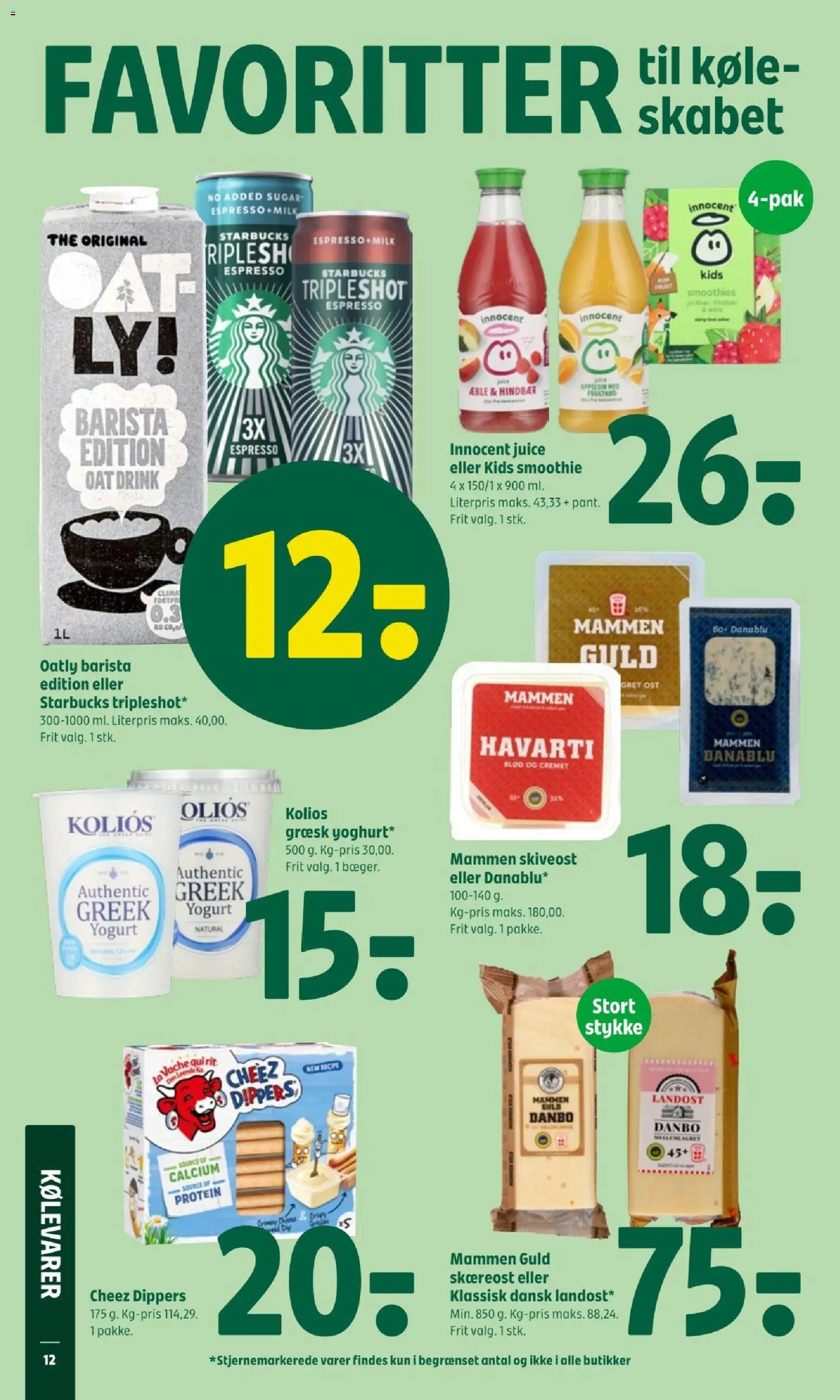 Coop 365 tilbudsavis – gyldig fra 09/04/2026 | Side: 14 | Produkter: Juice, Hindbær, Skiveost, Smoothie