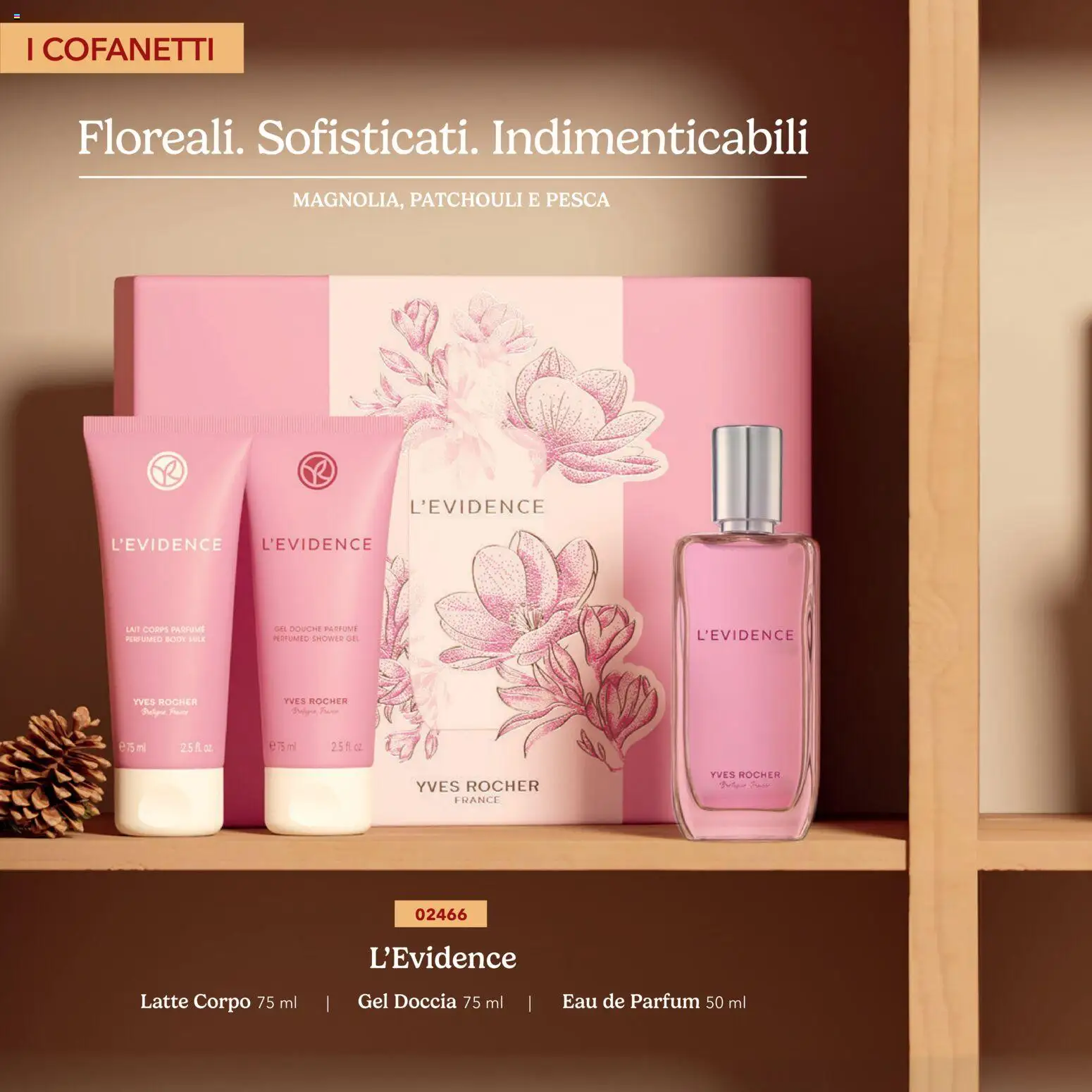 Volantino Yves Rocher del 20/10/2026 | Pagina: 44 | Prodotti: Latte, Pesca, Gel doccia, Doccia