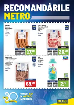 Ofertele Metro valabile de la 31.08.2026